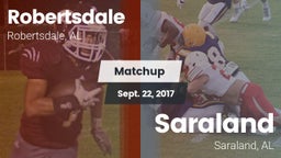 Matchup: Robertsdale vs. Saraland  2017
