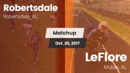 Matchup: Robertsdale vs. LeFlore  2017