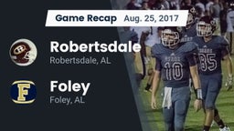 Recap: Robertsdale  vs. Foley  2017