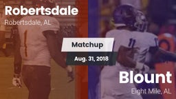 Matchup: Robertsdale vs. Blount  2018