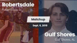 Matchup: Robertsdale vs. Gulf Shores  2019