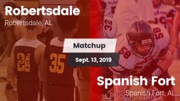 Matchup: Robertsdale vs. Spanish Fort  2019
