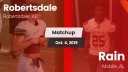 Matchup: Robertsdale vs. Rain  2019
