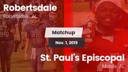 Matchup: Robertsdale vs. St. Paul's Episcopal  2019