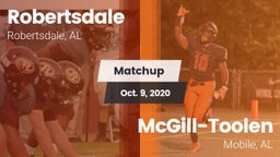 Matchup: Robertsdale vs. McGill-Toolen  2020
