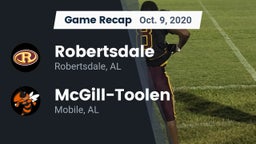 Recap: Robertsdale  vs. McGill-Toolen  2020