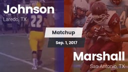 Matchup: Johnson vs. Marshall  2017