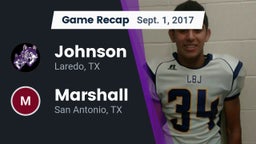 Recap: Johnson  vs. Marshall  2017