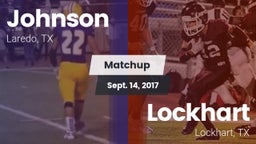 Matchup: Johnson vs. Lockhart  2017
