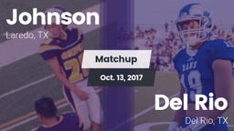 Matchup: Johnson vs. Del Rio  2017