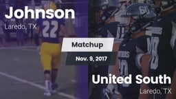 Matchup: Johnson vs. United South  2017