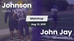 Matchup: Johnson vs. John Jay  2018