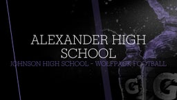 Highlight of Alexander High School