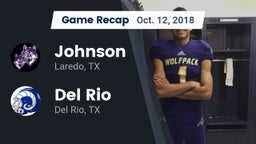 Recap: Johnson  vs. Del Rio  2018