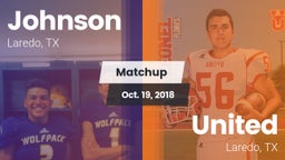 Matchup: Johnson vs. United  2018