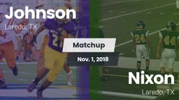 Matchup: Johnson vs. Nixon  2018