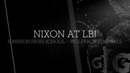 Laredo LBJ football highlights Nixon at LBJ