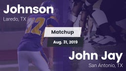 Matchup: Johnson vs. John Jay  2019