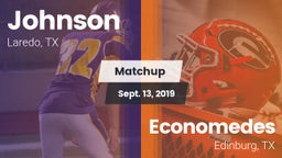 Matchup: Johnson vs. Economedes  2019