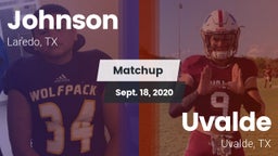 Matchup: Johnson vs. Uvalde  2020