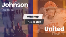 Matchup: Johnson vs. United  2020