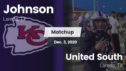 Matchup: Johnson vs. United South  2020