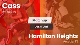 Matchup: Cass vs. Hamilton Heights  2018