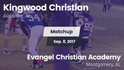 Matchup: Kingwood Christian vs. Evangel Christian Academy  2017