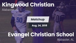 Matchup: Kingwood Christian vs. Evangel Christian School 2018