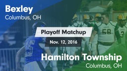 Matchup: Bexley vs. Hamilton Township  2016