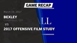 Recap: Bexley  vs. 2017 OFFENSIVE FILM STUDY 2017