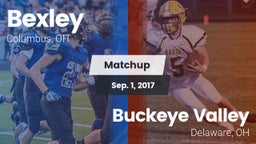 Matchup: Bexley vs. Buckeye Valley  2017