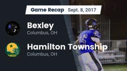 Recap: Bexley  vs. Hamilton Township  2017