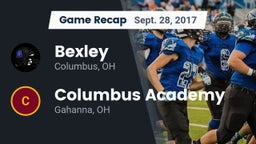 Recap: Bexley  vs. Columbus Academy  2017