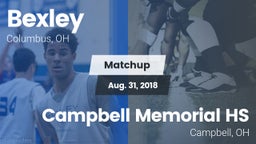 Matchup: Bexley vs. Campbell Memorial HS 2018