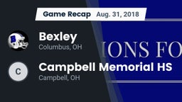 Recap: Bexley  vs. Campbell Memorial HS 2018
