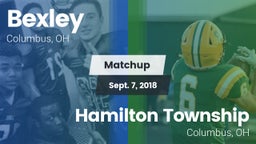 Matchup: Bexley vs. Hamilton Township  2018