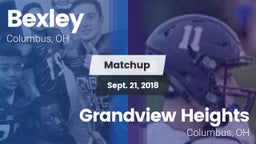 Matchup: Bexley vs. Grandview Heights  2018