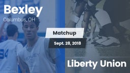 Matchup: Bexley vs. Liberty Union 2018