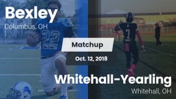 Matchup: Bexley vs. Whitehall-Yearling  2018