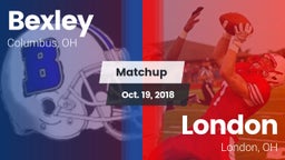 Matchup: Bexley vs. London  2018