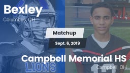 Matchup: Bexley vs. Campbell Memorial HS 2019