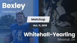 Matchup: Bexley vs. Whitehall-Yearling  2019