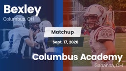 Matchup: Bexley vs. Columbus Academy  2020