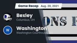 Recap: Bexley  vs. Washington  2021
