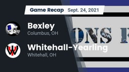 Recap: Bexley  vs. Whitehall-Yearling  2021