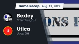 Recap: Bexley  vs. Utica  2022