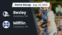 Recap: Bexley  vs. Mifflin  2023