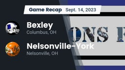 Recap: Bexley  vs. Nelsonville-York  2023