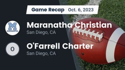 Recap: Maranatha Christian  vs. O'Farrell Charter  2023